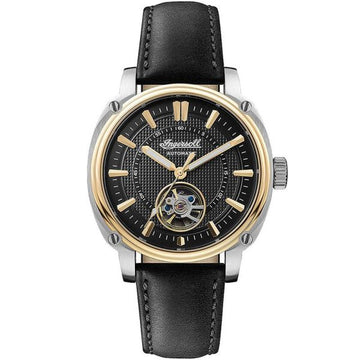 Ingersoll The Director Black Dial Automatic Leather Men’s Watch | I08102